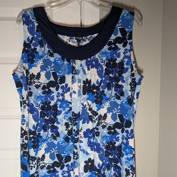Rafaella Tops - Blue Summer Blouse